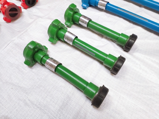 パップジョイント 2" Fig1502 X 3ft 長 10000 Psi WP 酸ガスの統合 全色